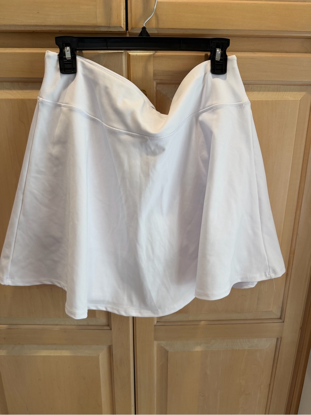 Daisy Fuentes White Flared Skort - XL